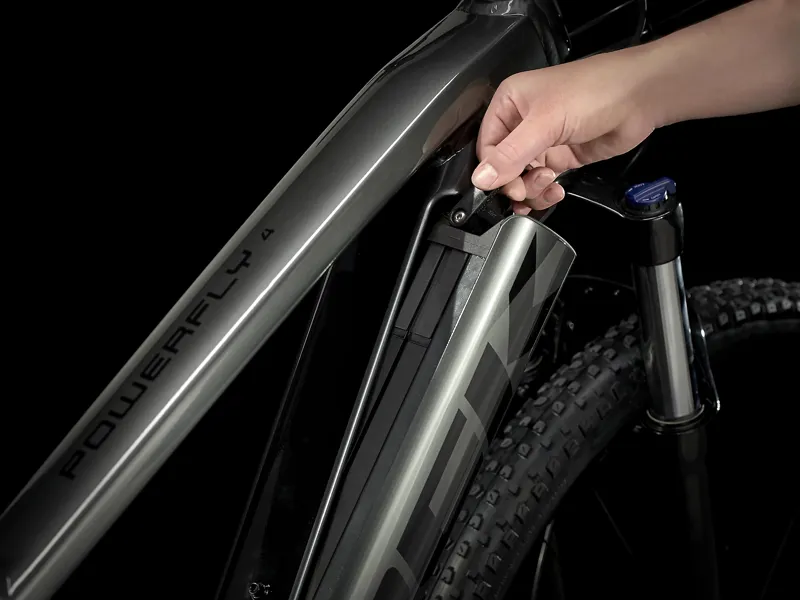 TREK Powerfly 4 500Wh Gen 3 Electric Mountain Bike in Lithium Grey and Black-7